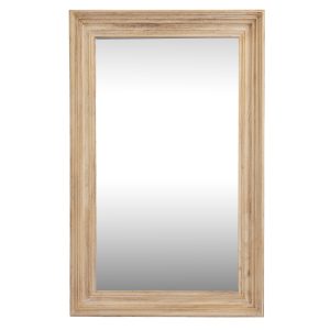 Washed Wood Medium Framed Mirror