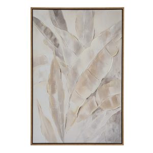 Folira Hand Painted Canvas In Frame