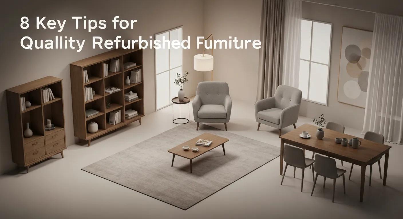 8 Key Tips for Quality Refurbished Furniture