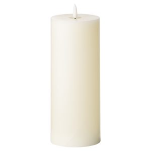 Luxe Collection Natural Glow 3.5 x 9 LED Cream Wax Candle