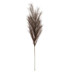 Grey Large Faux Pampas Grass Stem