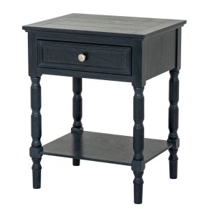 Contour Collection 1 Drawer Side Table