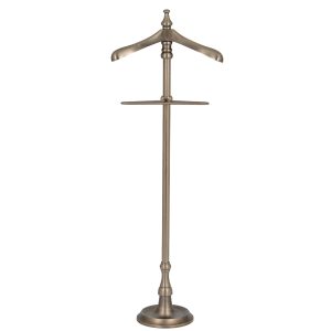 Antiqued Silver Valet Stand