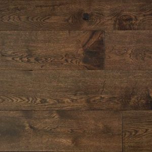 Rustic Oak Flooring Deep Forest Brown Lacquered (20mm x 240mm Engineered)