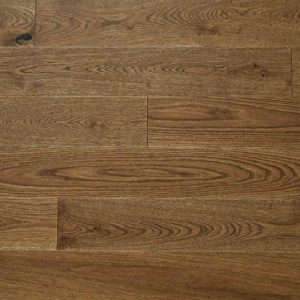 Rustic Oak Brown Sugar Lacquered Flooring (14mm x 180mm Engineered)