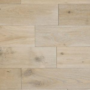 Rustic Oak Linen Brushed & Lacquered Flooring (18mm x 150mm Solid)
