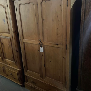 Solid Pine Double Wardrobe