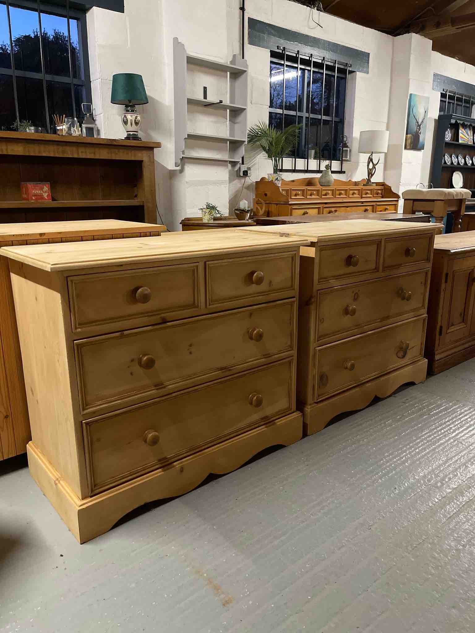 Two Over Two Chests Of Drawers (One available)