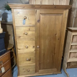 Pine Farmhouse Cupboard/Wardrobe