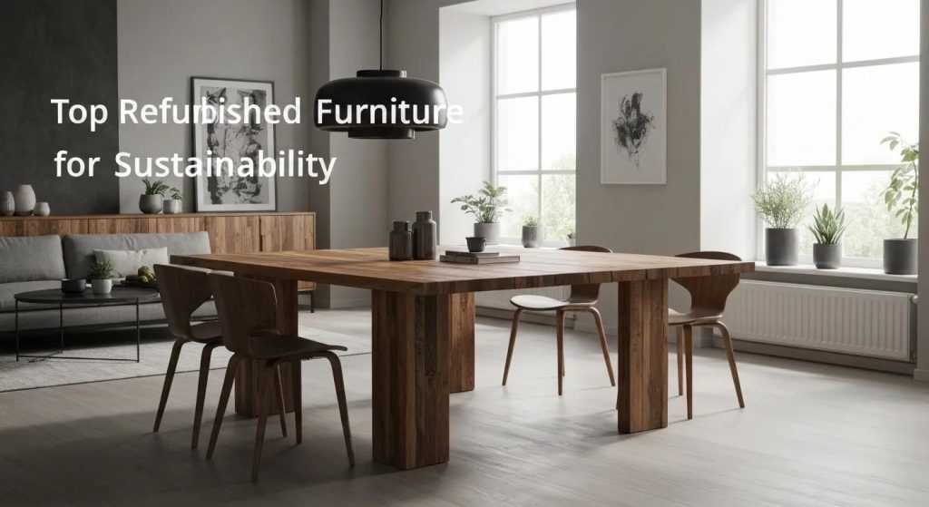 Refurbished wooden furniture – sustainable choices