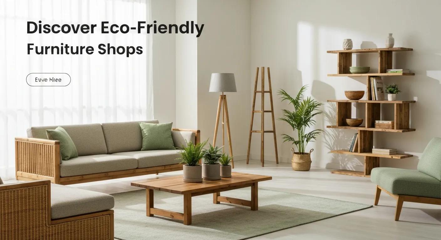 Eco‑friendly refurbished wooden furniture