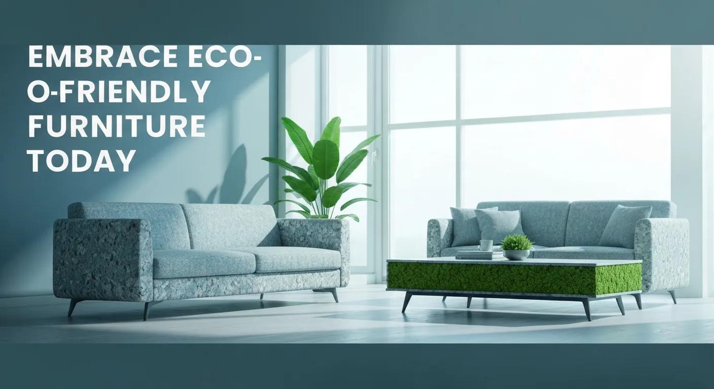Embrace eco‑friendly furniture — sustainable, local, built to last