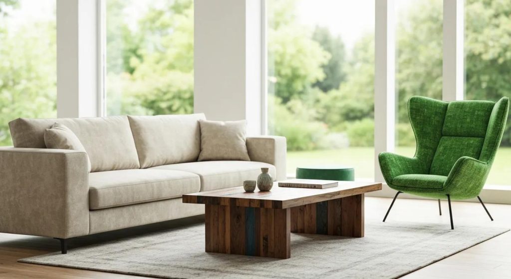 Refurbished wooden furniture: eco and energy benefits