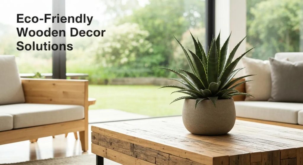 Refurbished wooden home decor from HDS