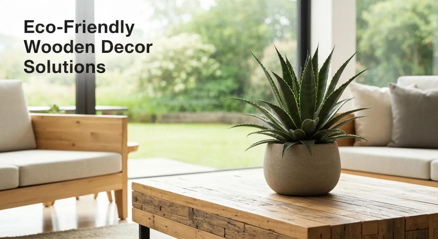 Refurbished wooden home decor from HDS